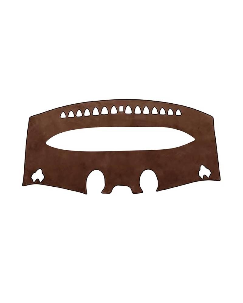 Auto Armaturenbrett Abdeckung Für BYD Für Dolphin 2021 2022 2023 2024 Auto Dashboard Abdeckung Vermeiden Pad Sonnenschutz Fall Teppiche Nicht-Slip Matte Zubehör Armaturenbrett Matte(B Brown RHD) von SHUGWA