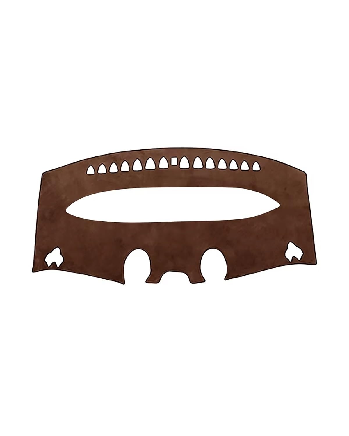 Auto Armaturenbrett Abdeckung Für BYD Für Dolphin 2021 2022 2023 2024 Auto Dashboard Abdeckung Vermeiden Pad Sonnenschutz Fall Teppiche Nicht-Slip Matte Zubehör Armaturenbrett Matte(B Brown RHD) von SHUGWA