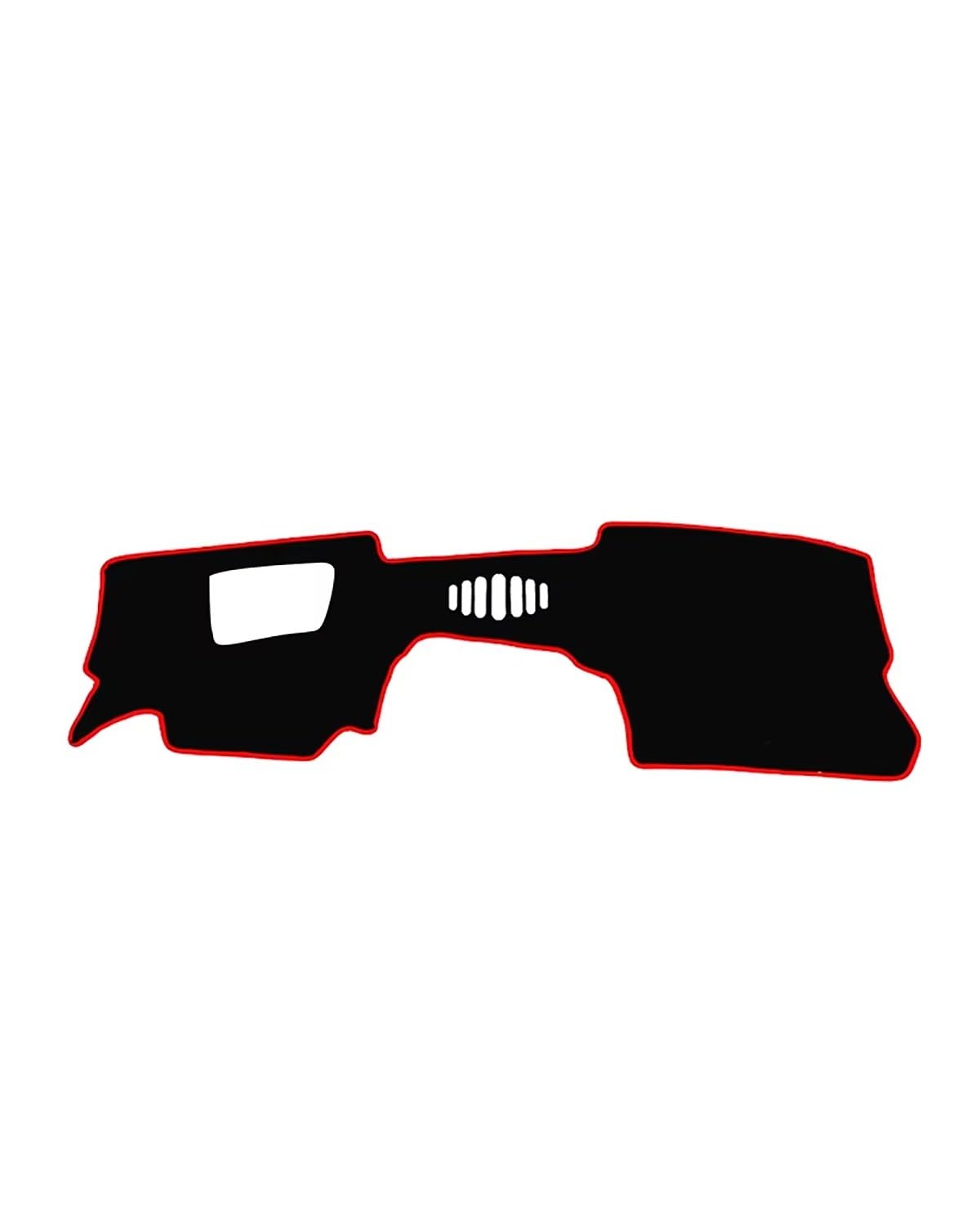 Auto Armaturenbrett Abdeckung Für CX-30 CX30 DM 2019 2020 2021 2022 2023 Auto Dashboard Abdeckung Dash Matte Sonnenschutz Nicht-Slip Pad Zubehör Armaturenbrett Matte(A LHD with HUD Red) von SHUGWA