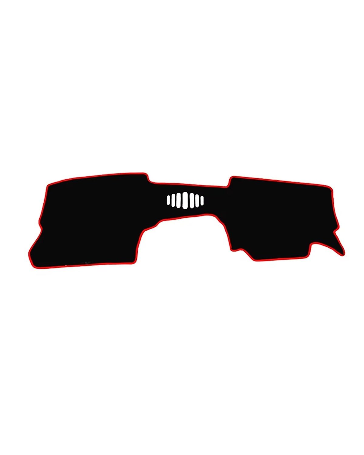 Auto Armaturenbrett Abdeckung Für CX-30 CX30 DM 2019 2020 2021 2022 2023 Auto Dashboard Abdeckung Dash Matte Sonnenschutz Nicht-Slip Pad Zubehör Armaturenbrett Matte(A RHD NO HUD Red) von SHUGWA
