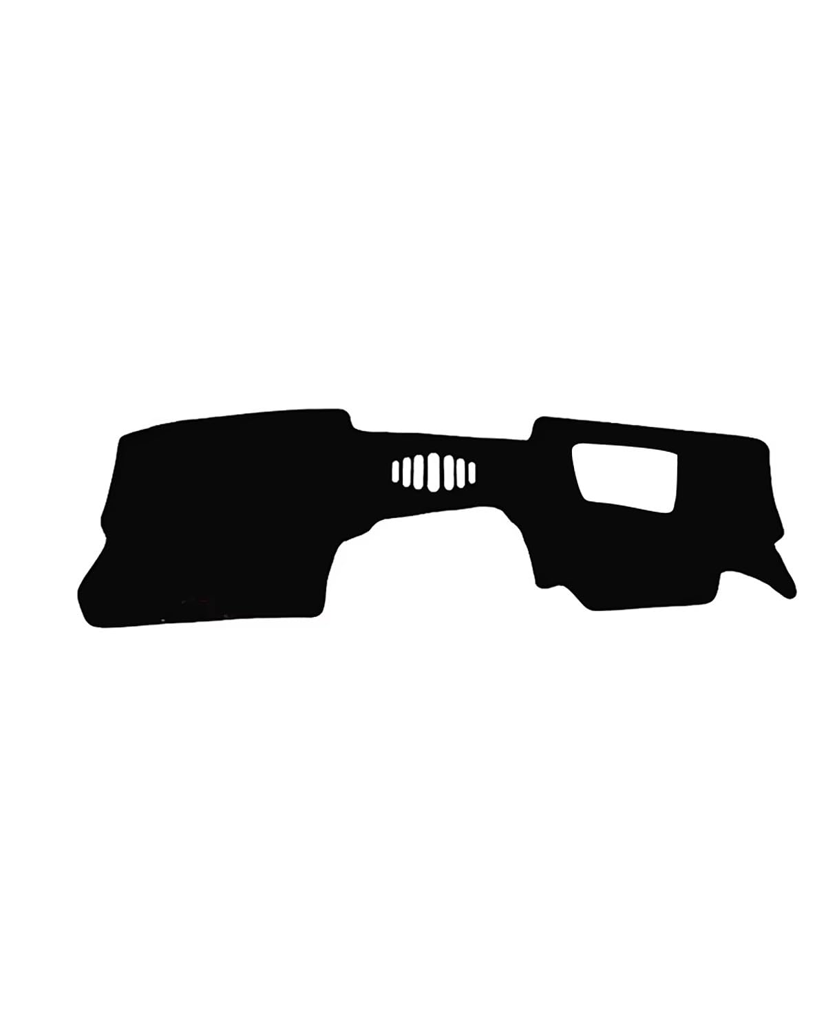 Auto Armaturenbrett Abdeckung Für CX-30 CX30 DM 2019 2020 2021 2022 2023 Auto Dashboard Abdeckung Dash Matte Sonnenschutz Nicht-Slip Pad Zubehör Armaturenbrett Matte(A RHD with HUD Black) von SHUGWA