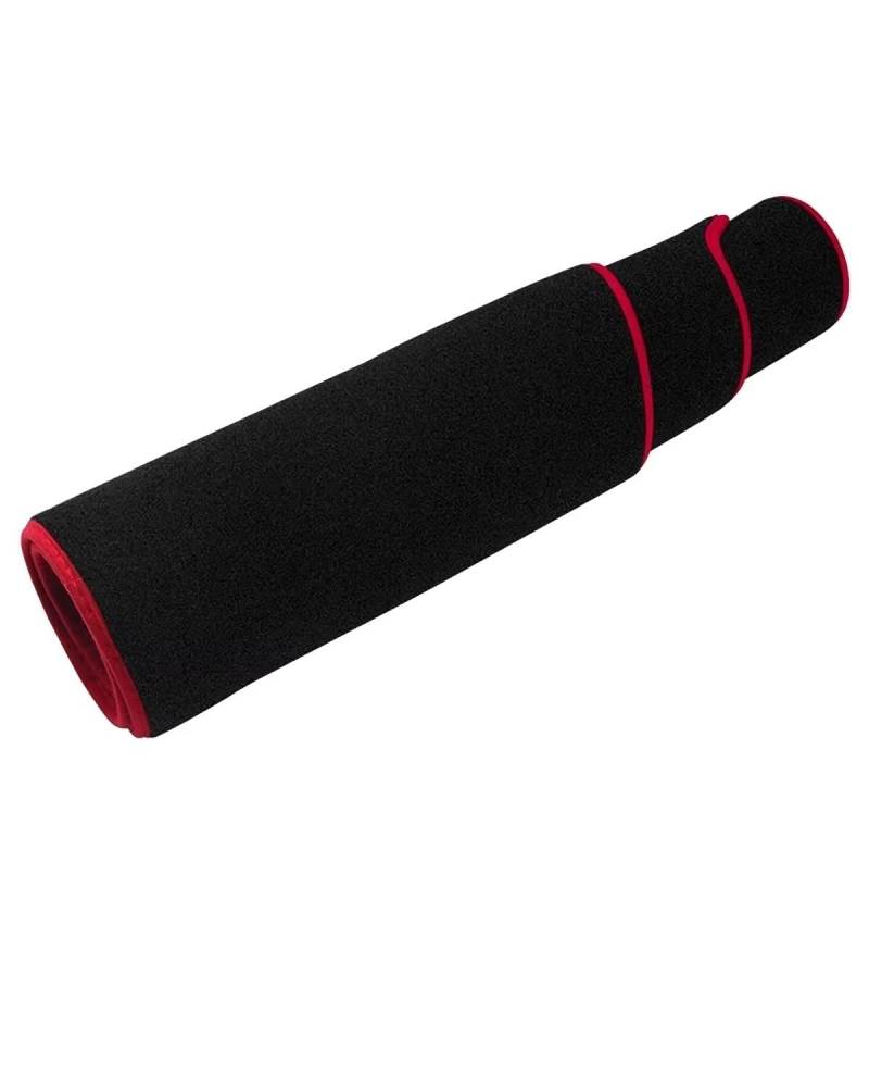 Auto Armaturenbrett Abdeckung Für CX-5 CX5 CX 5 KF 2017 2018 2019 2020 2021 2022 2023 Dashboard Abdeckung Vermeiden Teppiche Matten Auto Zubehör Armaturenbrett Matte(A with HUD Red RHD) von SHUGWA