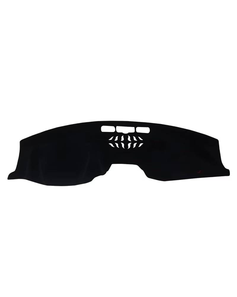Auto Armaturenbrett Abdeckung Für CX-5 CX5 KF 2017 2018 2019 2020 2021 2022 2023 Auto Dashboard Sonnenschutz Abdeckung Instrument Schreibtisch Rutschfeste Matte Zubehör Armaturenbrett Matte(LHD Black) von SHUGWA