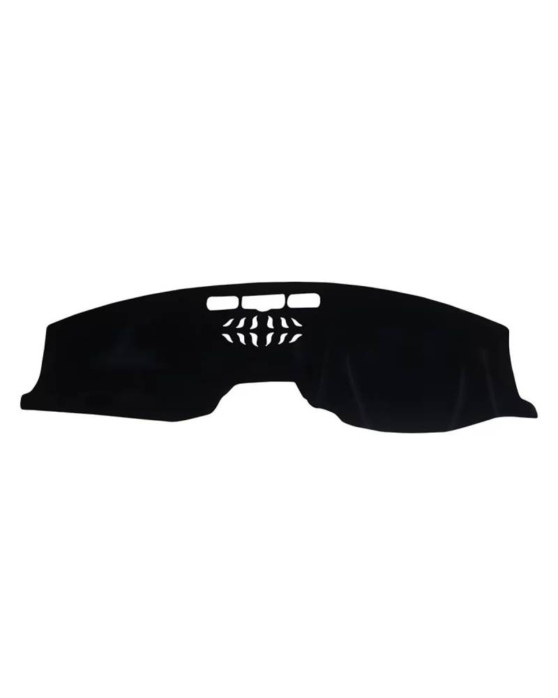 Auto Armaturenbrett Abdeckung Für CX-5 CX5 KF 2017 2018 2019 2020 2021 2022 2023 Auto Dashboard Sonnenschutz Abdeckung Instrument Schreibtisch Rutschfeste Matte Zubehör Armaturenbrett Matte(RHD Black) von SHUGWA