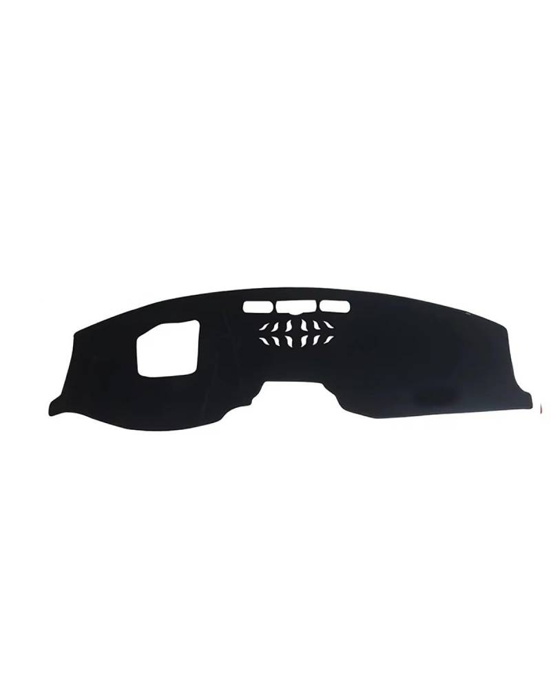 Auto Armaturenbrett Abdeckung Für CX-5 Für CX5 KF 2017 2018 2019 2020 2021 2022 2023 Auto Dashboard Abdeckung Dash Matte Sonnenschutz Nicht-Slip Pad Zubehör Armaturenbrett Matte(LHD with HUD Black) von SHUGWA