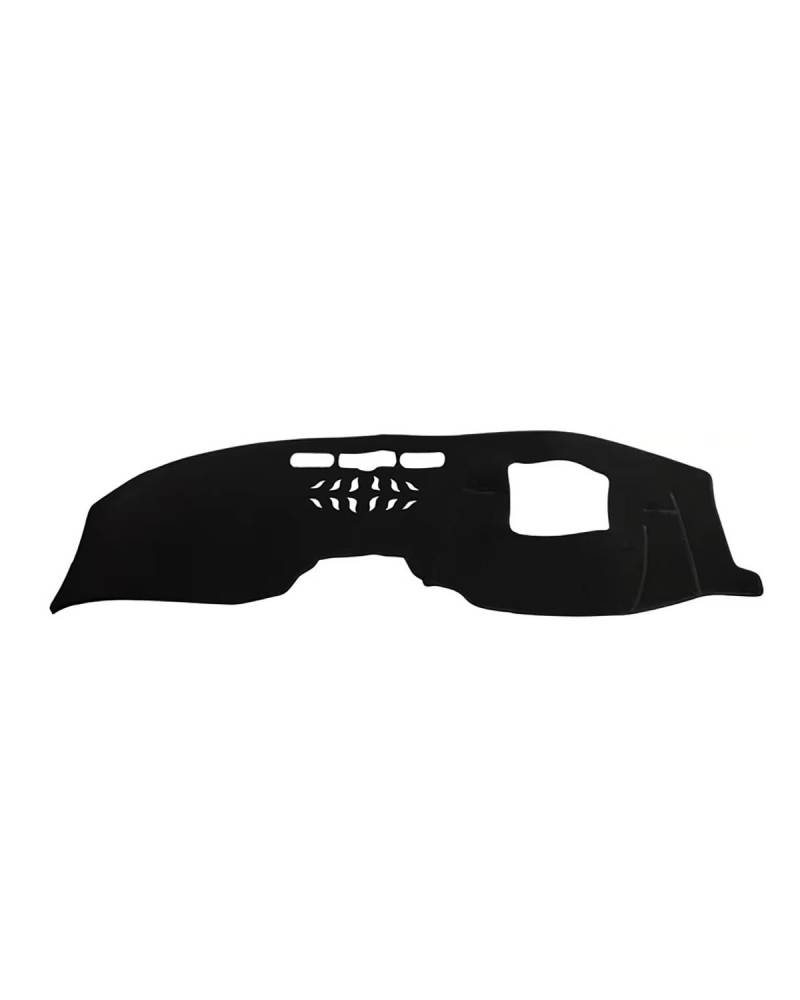 Auto Armaturenbrett Abdeckung Für CX-5 Für CX5 KF 2017 2018 2019 2020 2021 2022 2023 Auto Dashboard Abdeckung Dash Matte Sonnenschutz Nicht-Slip Pad Zubehör Armaturenbrett Matte(RHD with HUD Black) von SHUGWA