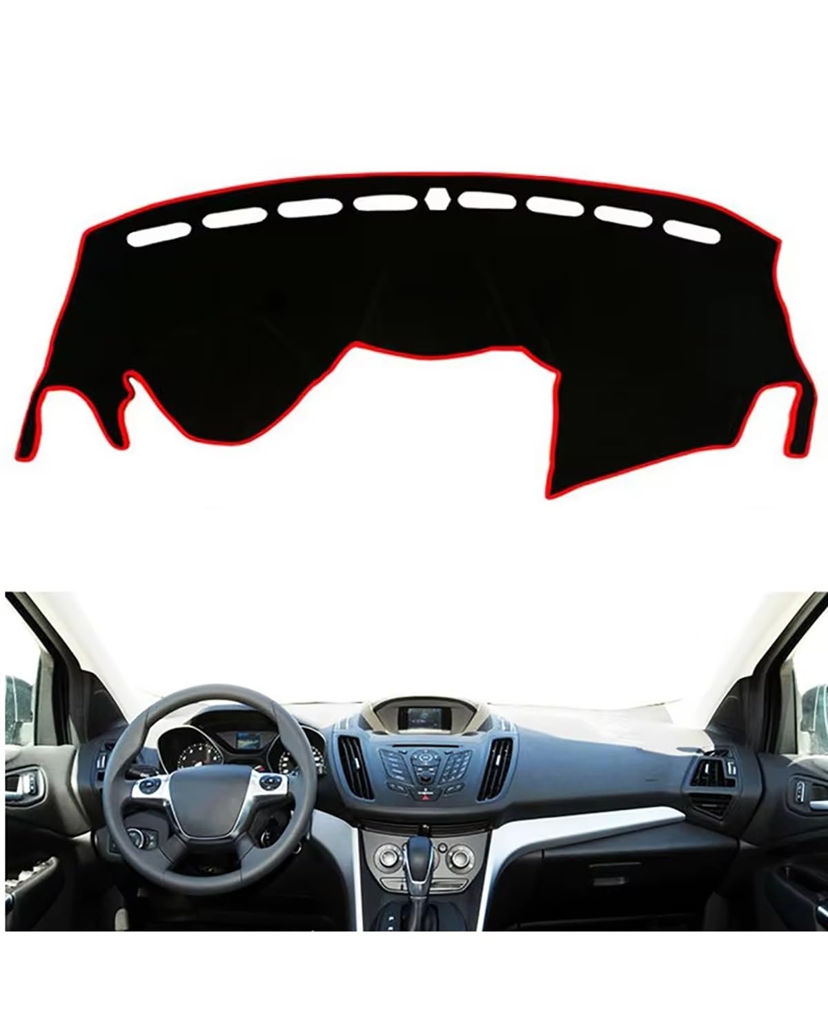 Auto Armaturenbrett Abdeckung Für Ford 2013 2014-2018 2019 Escape Dashboard Abdeckung Matte Pad Dash Sonnenschutz Schützen Teppich Teppich Auto Zubehör Auto Dashmat Armaturenbrett Matte(Style 1 LHD(Re Auto Armaturenbrett Abdeckung Für Ford 2013 2014-2018 2019 Escape Dashboard Abdeckung Matte Pad Dash Sonnenschutz Schützen Teppich Teppich Auto Zubehör Auto Dashmat Armaturenbrett Matte(Style 1 LHD(Re von SHUGWA