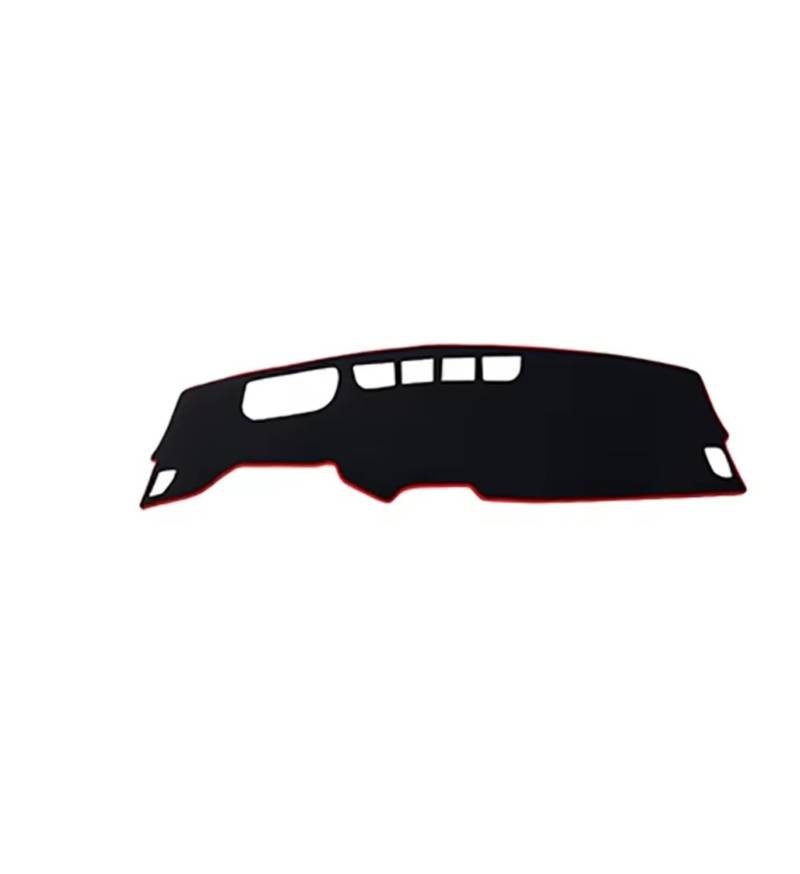 Auto Armaturenbrett Abdeckung Für Haval Für H6 3rd Gen GT 2021 2022 2023 Für PHEV Auto Dashboard Vermeiden Pads Instrument Plattform Schreibtisch Abdeckung Matten Teppich Armaturenbrett Matte(A Red Si von SHUGWA