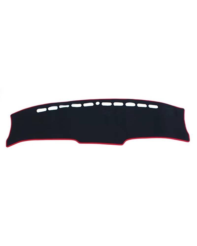 Auto Armaturenbrett Abdeckung Für Hyundai Für Tucson NX4 2021 2022 2023 Dash Board Sonnenschutz Pad Teppiche Pad Innen Zubehör Auto Dashboard Abdeckung Matte Armaturenbrett Matte(Red Side) von SHUGWA