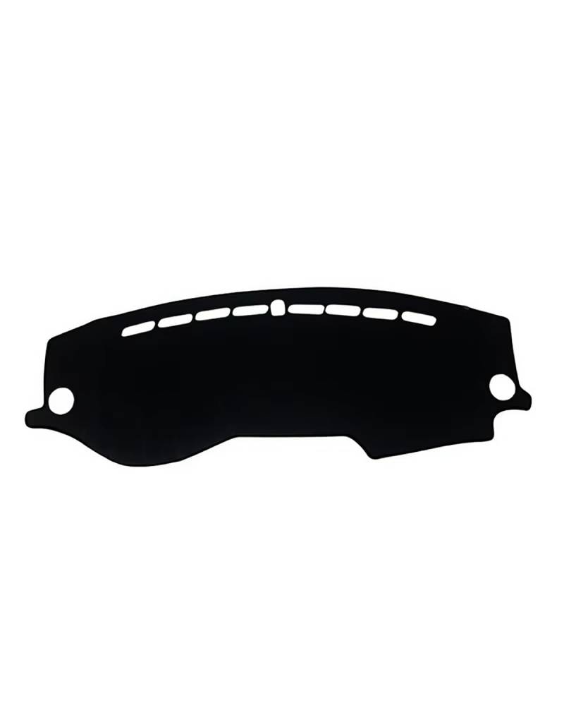Auto Armaturenbrett Abdeckung Für Kia Für Rio 4 X-Linie KX Für Kreuz 2017 2018 2019 2020 Auto Dashboard Abdeckung Vermeiden Pad Sonnenschutz Fall Teppich Nicht-Slip Matte Armaturenbrett Matte(Black Si von SHUGWA