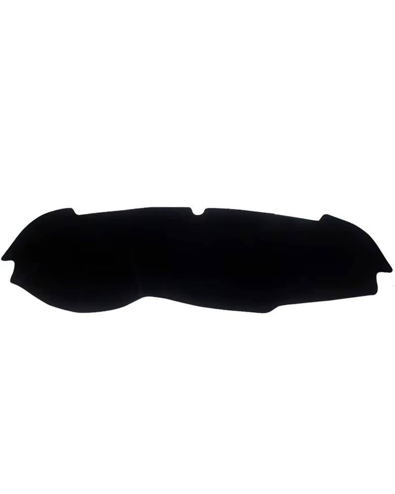 Auto Armaturenbrett Abdeckung Für Kia Für Sportage 4 QL 2016 2017 2018 2019 2020 2021 Auto Dashboard Abdeckung Dash Matte Sonnenschutz Nicht-Slip Pad Zubehör Armaturenbrett Matte(A Black Side LHD) von SHUGWA