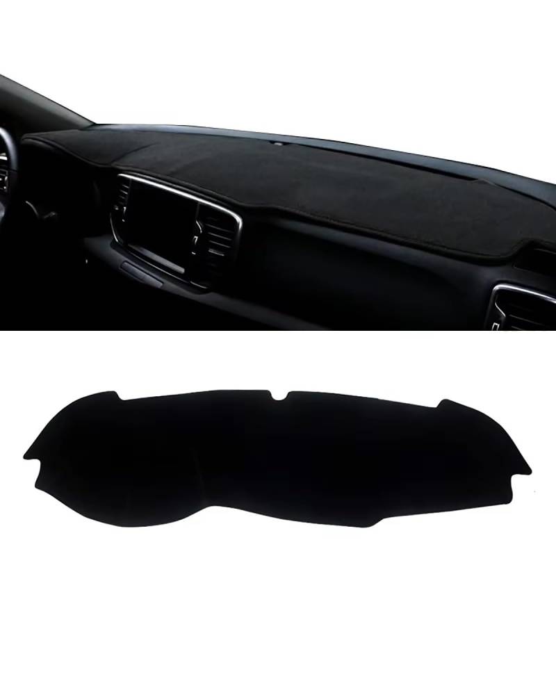 Auto Armaturenbrett Abdeckung Für Kia Für Sportage 4 QL 2016 2017 2018 2019 2020 2021 Instrument Schreibtisch Sonnenschutz Matte Dash Nicht-slip Zubehör Auto Dashboard Abdeckung Armaturenbrett Matte(A von SHUGWA