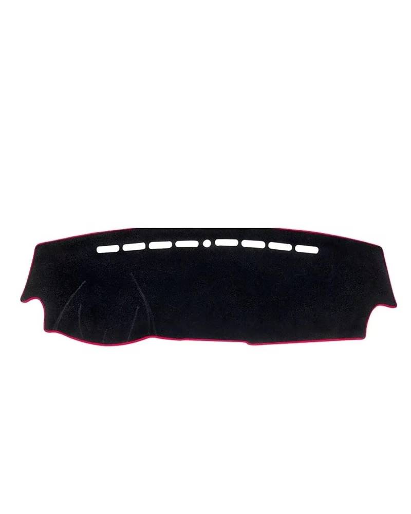 Auto Armaturenbrett Abdeckung Für MG Für HS Für EHS Für Phev 2018 2019 2020 2021 2022 2023 Auto Dashboard Abdeckung Dash Matte Sonnenschutz Nicht-slip Pad Innen Zubehör Armaturenbrett Matte(A Red Side von SHUGWA
