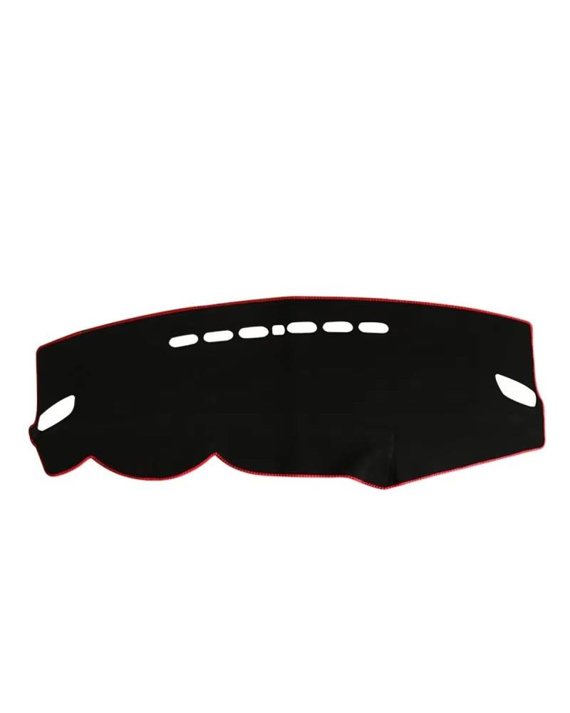 Auto Armaturenbrett Abdeckung Für Mitsubishies Für Outlander 3 2013 2014 2015 2016 2017 2018 2019 2020 Zubehör Auto Dashboard Abdeckung Matte Sonnenschutz Teppiche Armaturenbrett Matte(Red Side) von SHUGWA