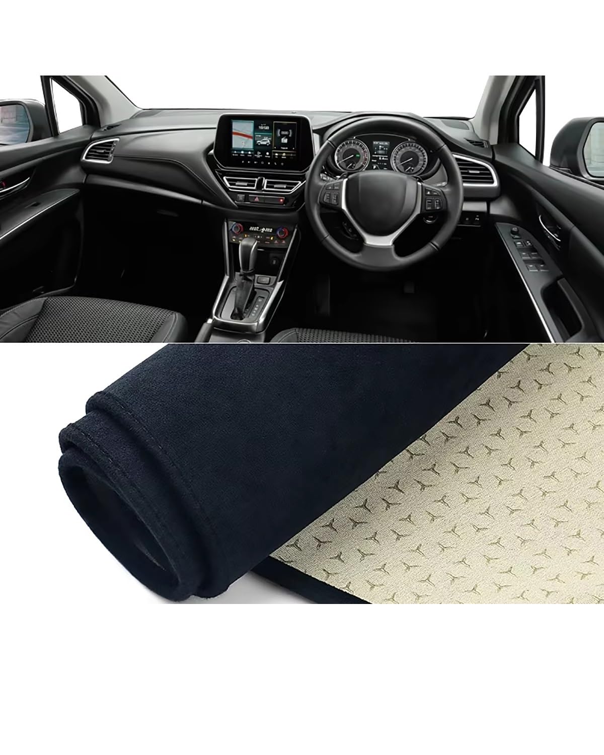 Auto Armaturenbrett Abdeckung Für Suzuki Für S-Kreuz MK3 2022 2023 2024 Auto Dashboard Abdeckung Sonnenschutz Vermeiden Matte Non-Slip Instrument Panel Teppich Zubehör Armaturenbrett Matte(B RHD Black Auto Armaturenbrett Abdeckung Für Suzuki Für S-Kreuz MK3 2022 2023 2024 Auto Dashboard Abdeckung Sonnenschutz Vermeiden Matte Non-Slip Instrument Panel Teppich Zubehör Armaturenbrett Matte(B RHD Black von SHUGWA