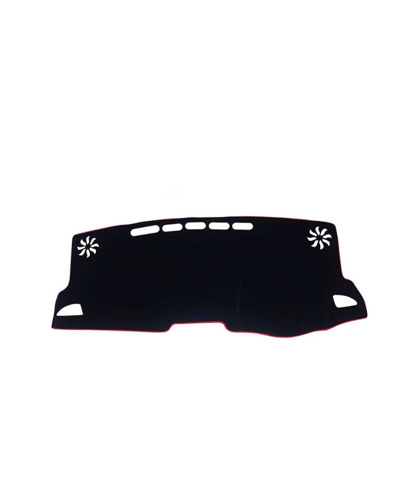 Auto Armaturenbrett Abdeckung Für Toyota Für Corolla E210 12th 2019 2020 2021 2022 2023 Auto Dashboard Abdeckung Matte Dash Board Sonnenschutz Pad Fall Zubehör Armaturenbrett Matte(A RHD Red Side) von SHUGWA