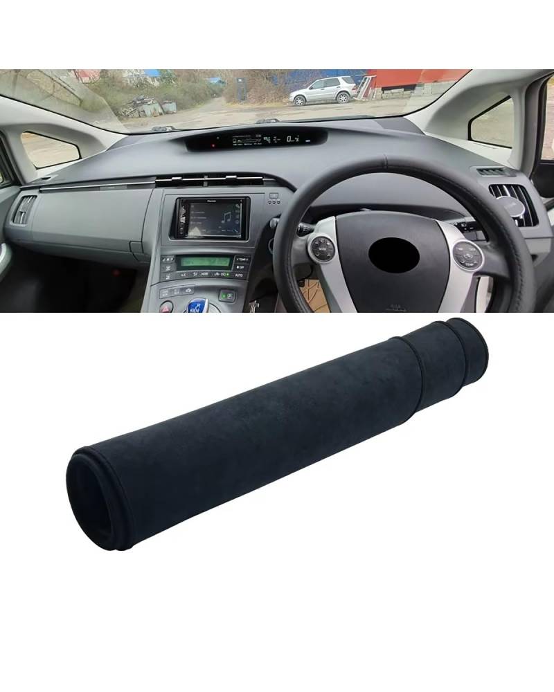 Auto Armaturenbrett Abdeckung Für Toyota Für Prius Für XW30 2010 2011 2012 2013 2014 2015 Instrument Schreibtisch Abdeckung Matte Zubehör Auto Dashboard Vermeiden Nicht-Slip Pad Armaturenbrett Matte(B von SHUGWA