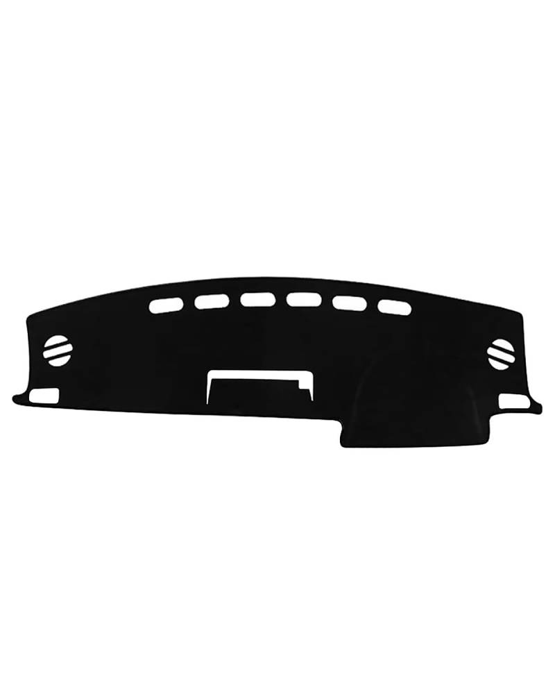 Auto Armaturenbrett Abdeckung Für Toyota Für RAV4 XA40 2013 2014 2015 2016 2017 2018 Für RAV 4 Auto Dashboard Vermeiden Abdeckung Nicht-slip Matte Instrument Teppiche Armaturenbrett Matte(A Black Side von SHUGWA