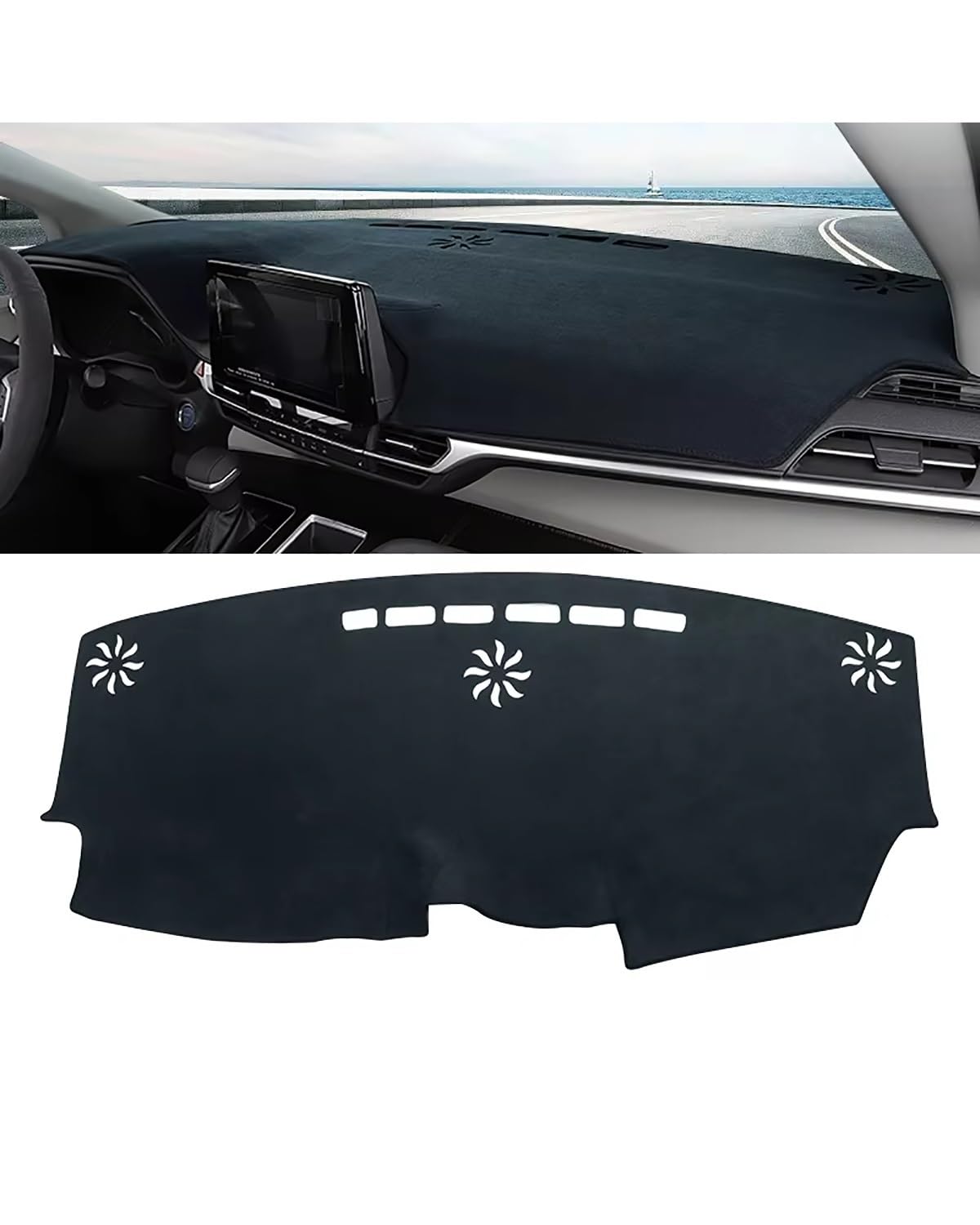 Auto Armaturenbrett Abdeckung Für Toyota Für Sienna Für XL40 Für Hybrid 2021 2022 2023 2024 Sonnenschutz Nicht-Slip Pat Zubehör Auto Armaturenbrett Vermeiden Abdeckung Matte Armaturenbrett Matte(Witho Auto Armaturenbrett Abdeckung Für Toyota Für Sienna Für XL40 Für Hybrid 2021 2022 2023 2024 Sonnenschutz Nicht-Slip Pat Zubehör Auto Armaturenbrett Vermeiden Abdeckung Matte Armaturenbrett Matte(Witho von SHUGWA