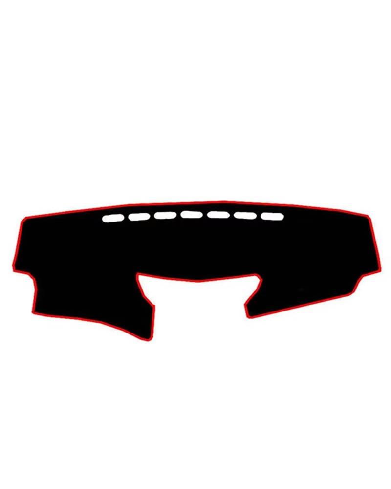 Auto Armaturenbrett Abdeckung Für Toyota Für Vios Für Yaris 2008 2009 2010 2011 2012 2013 Dash Sonnenschirm Teppich Zubehör Auto Dashmat Dashboard Abdeckung Matte Pad Armaturenbrett Matte(Left Hand Dr von SHUGWA