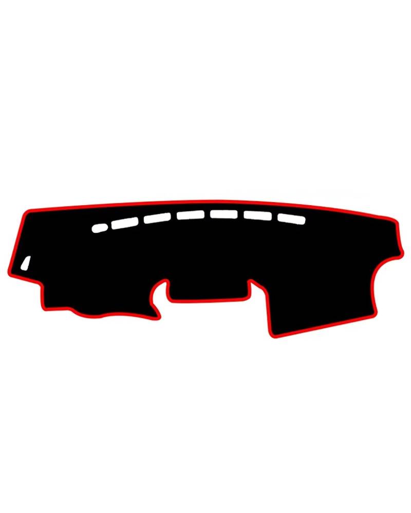 Auto Armaturenbrett Abdeckung Für Toyotaes Für RAV4 XA30 2006 2007 2008 2009 2010 2011 2012 Für RAV 4 Auto Dashboard Vermeiden Abdeckung Matte Pad Non-Slip Teppiche Armaturenbrett Matte(Red Side) von SHUGWA