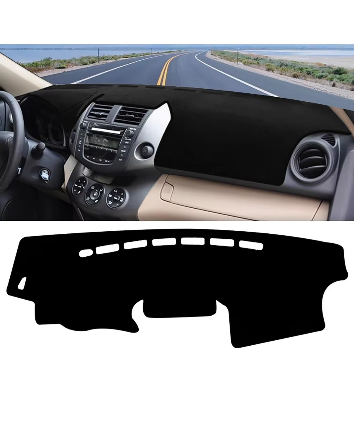 Auto Armaturenbrett Abdeckung Für Toyotaes Für RAV4 XA30 2006 2007 2008 2009-2012 Für RAV 4 Auto Armaturenbrett Abdeckung Matte Armaturenbrett Sonnenschutz Pad Vermeiden Matten Armaturenbrett Matte(A Auto Armaturenbrett Abdeckung Für Toyotaes Für RAV4 XA30 2006 2007 2008 2009-2012 Für RAV 4 Auto Armaturenbrett Abdeckung Matte Armaturenbrett Sonnenschutz Pad Vermeiden Matten Armaturenbrett Matte(A von SHUGWA
