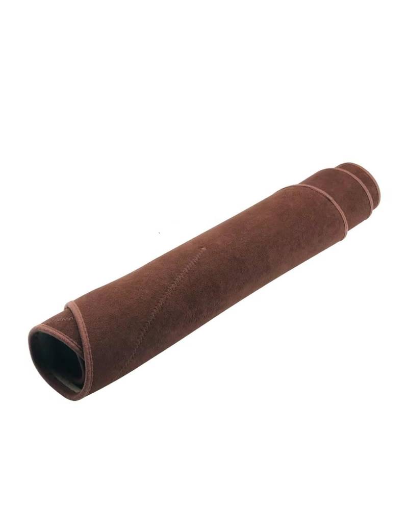 Auto Armaturenbrett Abdeckung Für Wrangler JL 2018 2019 2020 2021 2022 2023 2024 Dashboard Abdeckung Vermeiden Pad Sonnenschutz Teppiche Matte Auto Zubehör Armaturenbrett Matte(Brown LHD) von SHUGWA