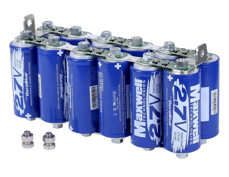 Maxwell 16V 1000F Super Kondensator 12V Sprung Starter 6000A Auto Starter Keine traditionelle Batterie, leistungsfähiger Sprung Box für alle 12V Autos, 12pcs 2.7V 3000F arbeitet in -45°F von SHUNBIN