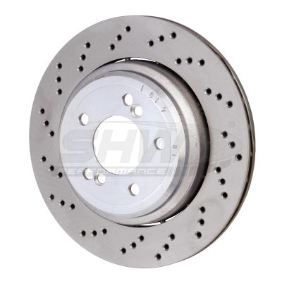 Bremsscheibe Hinterachse links SHW Performance BRL42833 von SHW Performance