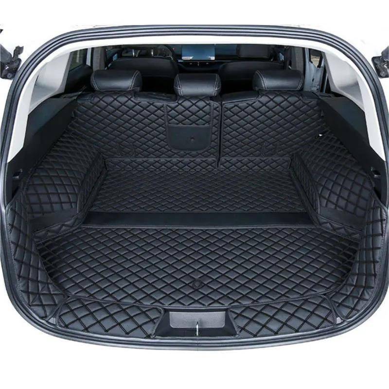 SHYYBD Kofferraumbodenmatte Für Haval H6 3TH GT 2021-2024 Kofferraumschutz Ledermatte Catpet Innenraum Auto Kratzfest(SCHWARZ) von SHYYBD