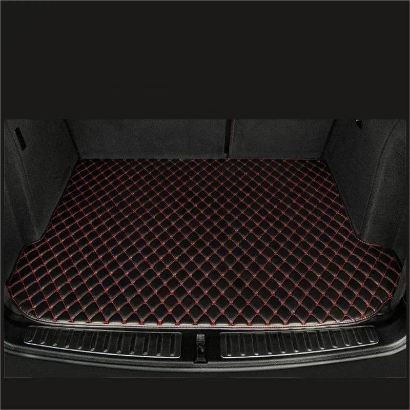 SHYYBD Kofferraumbodenmatte Für Hyundai Für Creta IX25 2015-2019, Wasserdichter, Kratzfester Kofferraumschutz Aus Leder(ROT) von SHYYBD