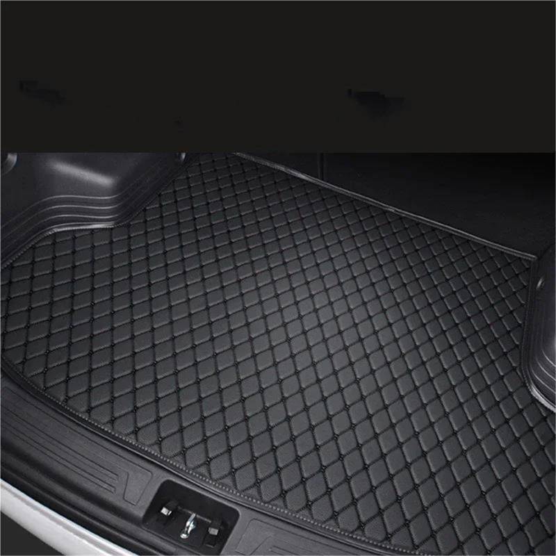 SHYYBD Kofferraumbodenmatte Für Hyundai Für Creta IX25 2015-2019, Wasserdichter, Kratzfester Kofferraumschutz Aus Leder(SCHWARZ) von SHYYBD