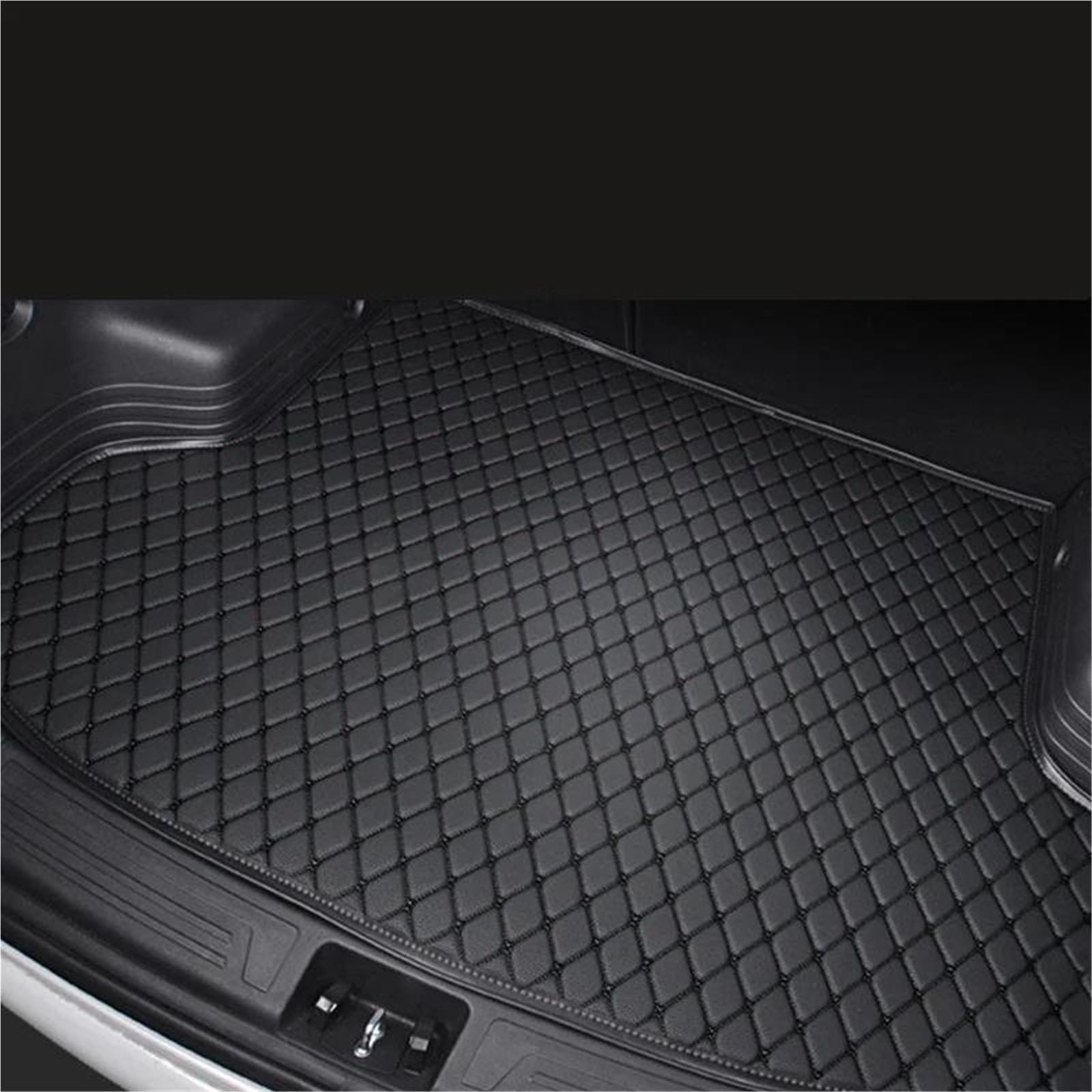 SHYYBD Kofferraumbodenmatte Für Mazda CX-5 CX5 CX 5 2017-2024, Laderaumwanne, Autoinnenraum, Rutschfester Schutz(SCHWARZ) von SHYYBD
