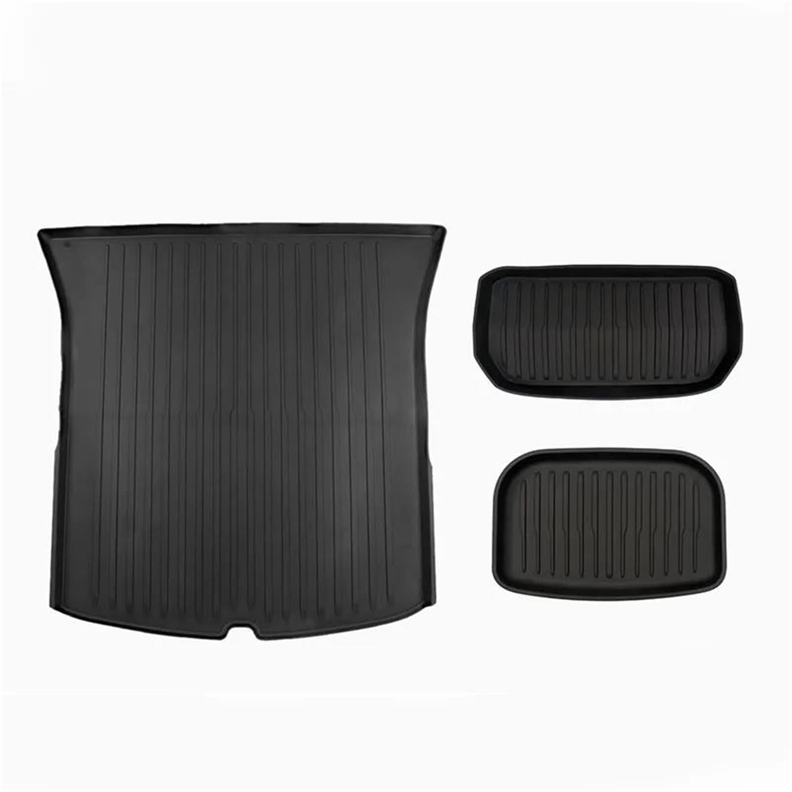 SHYYBD Kofferraumbodenmatte Für Tesla Für Modell Y, Allwetter-TPE, Vordere/untere Laderaumverkleidung, Kofferraumteppich, Aufbewahrung(Bundles) von SHYYBD