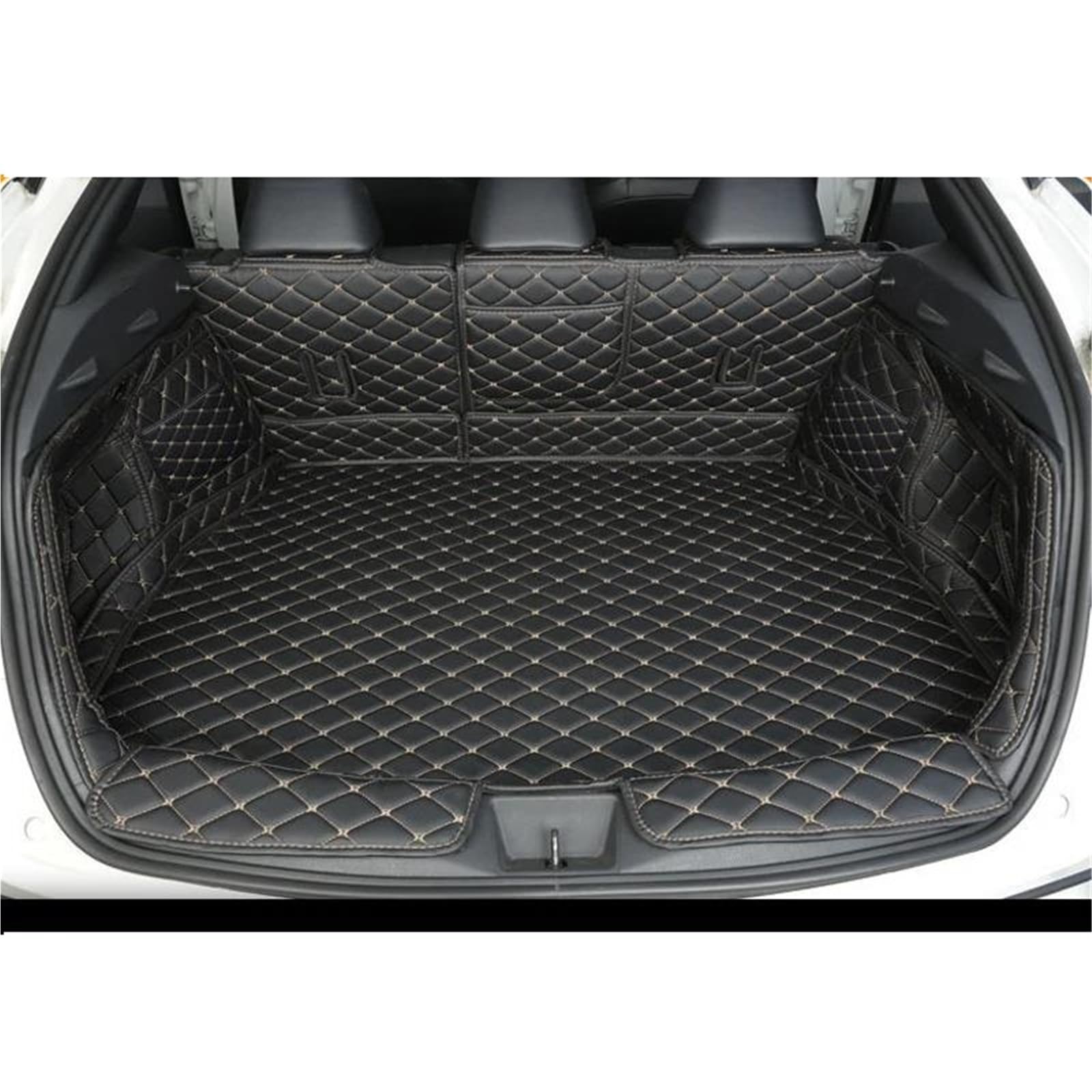 SHYYBD Kofferraumbodenmatte Für Toyota C-HR CHR C HR 2018-2022 Kofferraumwanne Laderaumwanne Kofferraumbodenmatte Hinten Teppich Laderaumwanne(X2) von SHYYBD