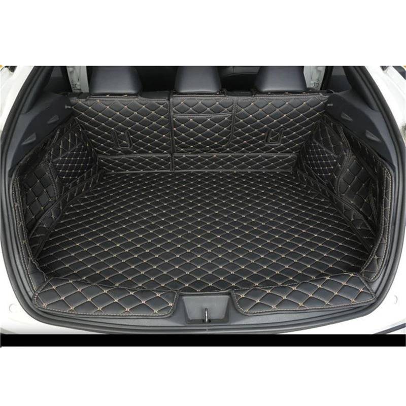 SHYYBD Kofferraumbodenmatte Für Toyota C-HR CHR C HR 2018-2022 Kofferraumwanne Laderaumwanne Kofferraumbodenmatte Hinten Teppich Laderaumwanne(X2) von SHYYBD