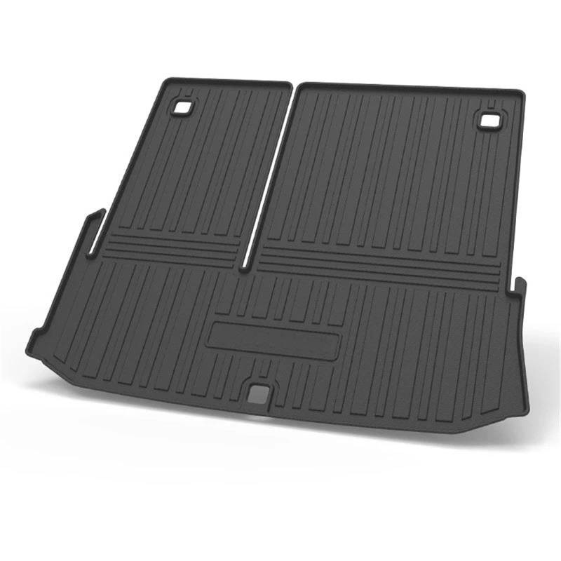 SHYYBD Kofferraumbodenmatte Für Toyota Für Highlander XU70 2020-2022, Kofferraumschutz, TPO-Kofferraummatte, Bodenwanne, Schmutzfangmatte(X2) von SHYYBD