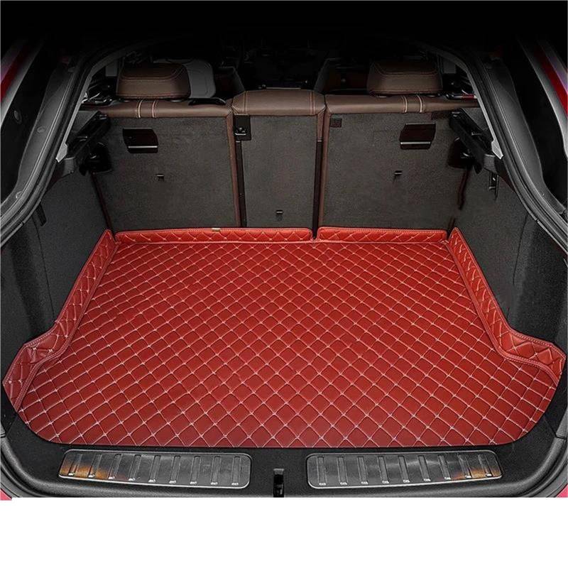 SHYYBD Kofferraummatte Für 2er Active Tourer F45 2016 2017, Kofferraumschutz, Schutzfolie, Bodenablage Hinten(Weinrot) von SHYYBD