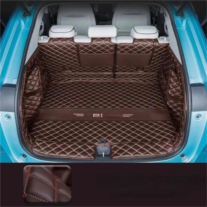 SHYYBD Kofferraummatte Für E:NS1 2024. Automatten. Autoinnenraum-Aufbewahrungsbox. Wasserdicht. Mit Aufbewahrungstasche.(Full Coffee) von SHYYBD