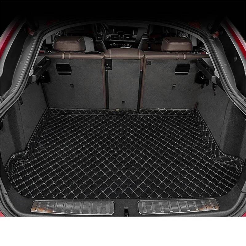 SHYYBD Kofferraummatte Für Hyundai Für Santa Fe 7-Sitzer SUV 2006-2012 Kofferrauminnenraum Laderaumverkleidung Auto Kofferraum Wasserdicht(X1) von SHYYBD