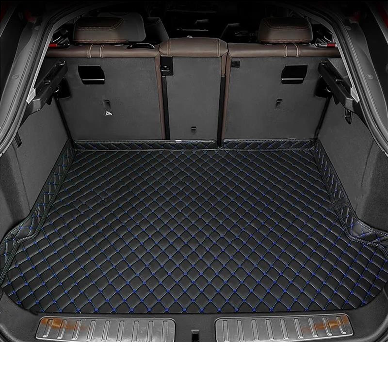 SHYYBD Kofferraummatte Für Hyundai Für Tucson 2021-2024, Kofferraumschutz, Schutzfolie, Bodenablage Hinten(Farbe 4) von SHYYBD