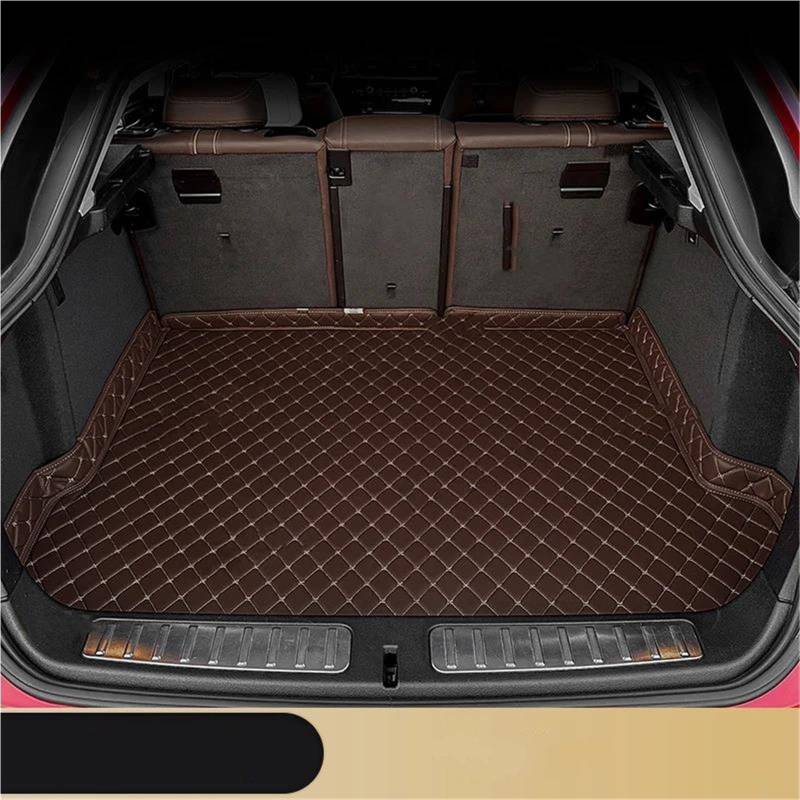 SHYYBD Kofferraummatte Für Jeep Für Grand Für Cherokee 2011-2017 Kofferraumteppich Aus Leder, Kunstleder, Kofferraummatte(Kaffee) von SHYYBD