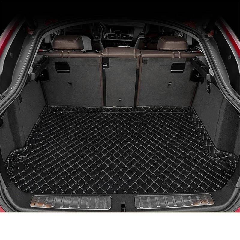 SHYYBD Kofferraummatte Für Mazda CX-5 2017-2024 Kofferraumbodenmatte Aus Leder, wasserdichte Unterlage, Laderaumwannen-Schutzeinlagen, Bodenschutz(X2) von SHYYBD