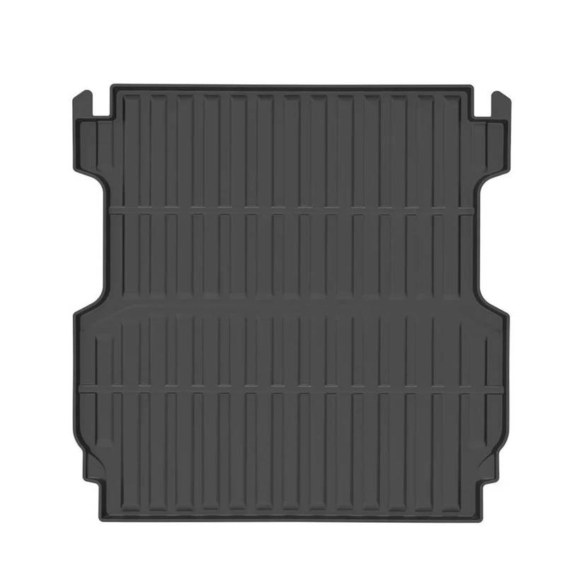 SHYYBD Kofferraummatte Für Rivian R1T 2022 2023 2024, Laderaumwanne, Allwetter-TPE, rutschfest, Wasserdicht, Kofferraumwanne, Kofferraumteppich(X1) von SHYYBD