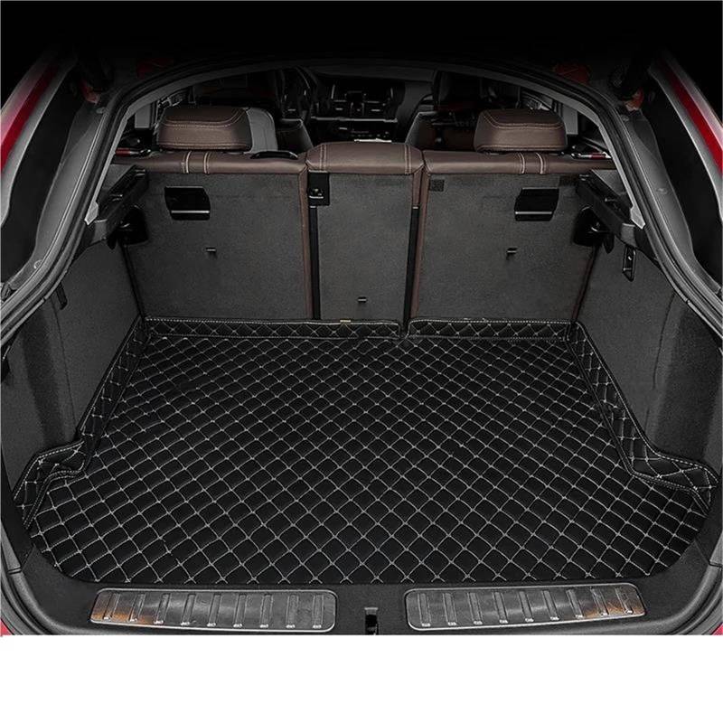 SHYYBD Kofferraummatte Für Volvo XC60 2018-2025 Kofferraummatte, wasserdichte Laderaumwanne, Kofferraumteppiche, Kofferraumschutzeinlagen(Farbe2) von SHYYBD