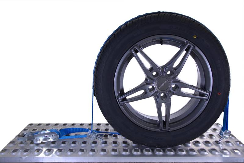 SHZ Spanngurt Autotransport 35mm Radsicherungsgurt 3t Zurrgurt LC 1.500/3.000 daN Auto Transport Spanngurt Reifengurt (8 x 72) von SHZ