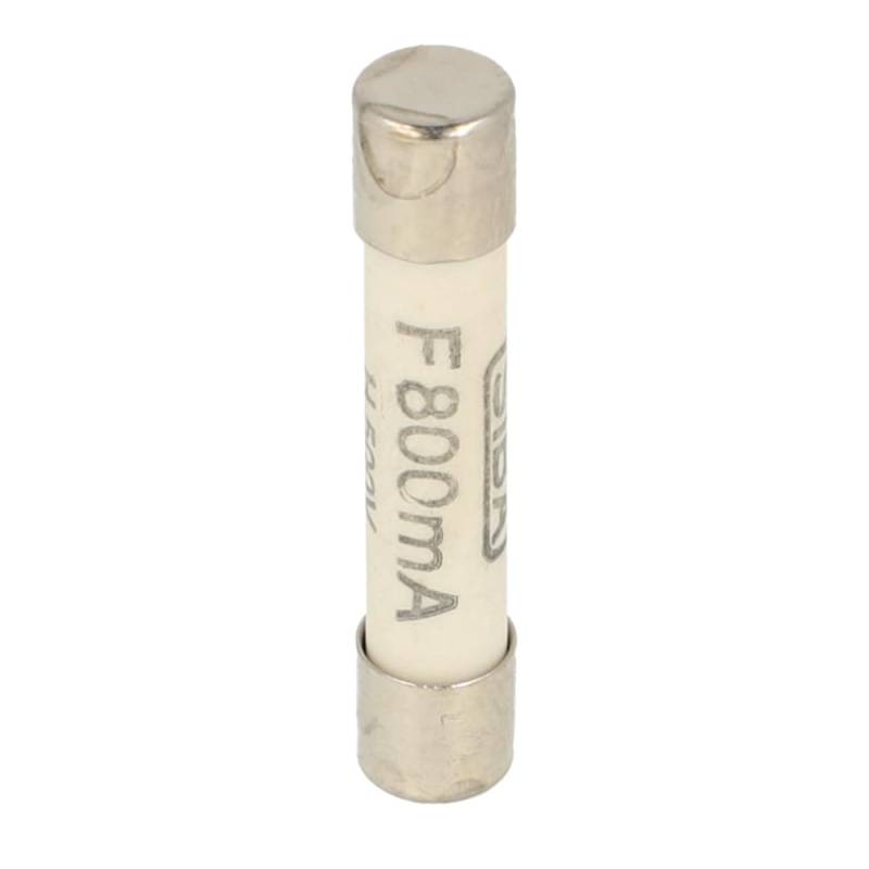 70-065-63/800MA | 70-065-63/0.8A | SIBA FUSE, 500V, CERAMIC, 6.3 X 32, CYLINDRICAL, 800MA von SIBA