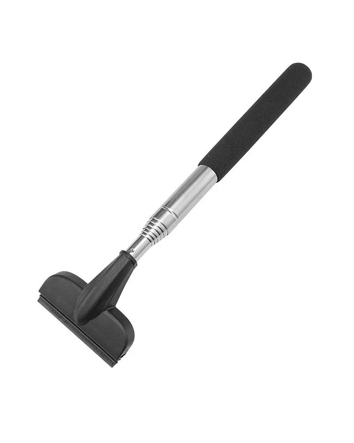 Einziehbarer Auto-Scheibenwischer mit langem Griff Auto-Rückspiegel Frontscheibe Glaswasch-Reinigungsbürste Auto-Reiniger Wischer Auto Wischer(Black) von SIBOUOU