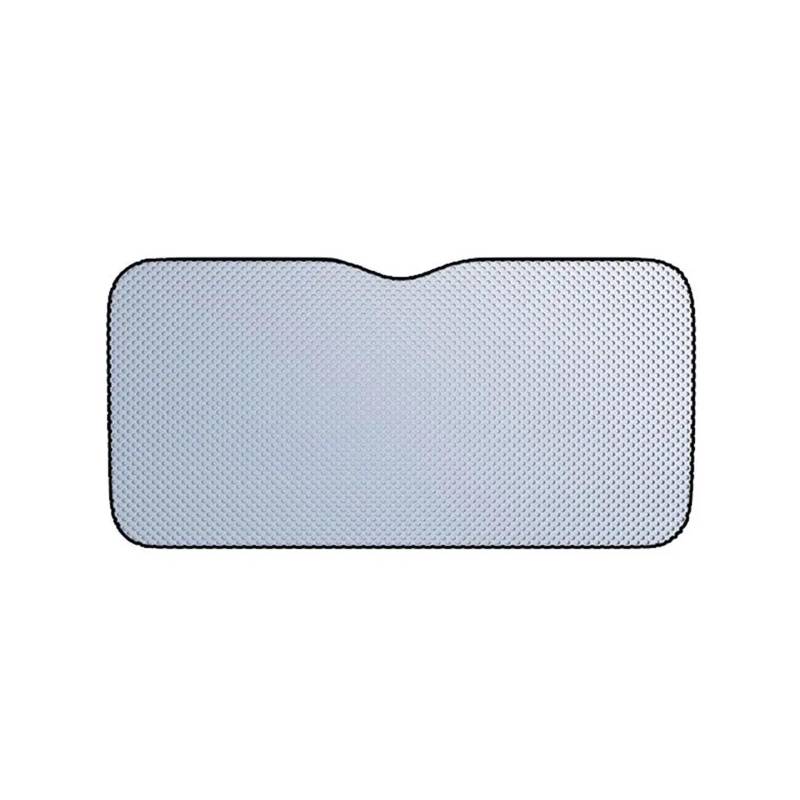 Frontscheibenabdeckung 130 * 60140 * 70 Auto Windschutzscheibe Faltbare Sonnenschutz Visier Protector Block Bildschirm Atmungsaktive Abdeckung Frontscheibe Auto Visier(XL125V Smoke) von SIBOUOU