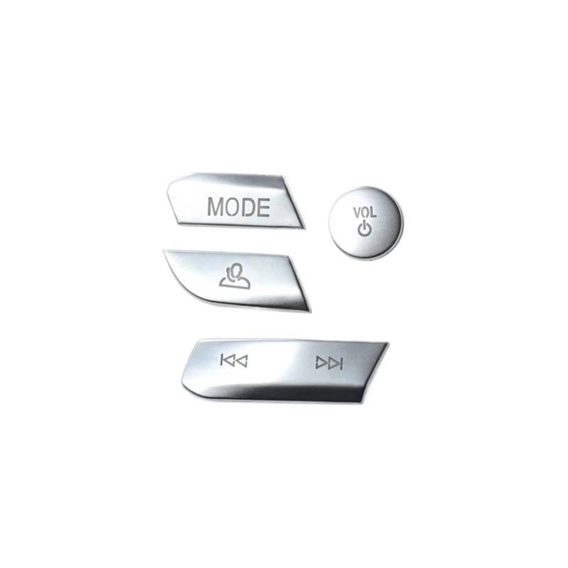 Für 3 Serie G20 2020 Center Konsole Aufkleber Aufkleber Auto Lenkrad Tasten Pailletten Dekoration Abdeckung Trim(4 Pieces) von SIBOUOU
